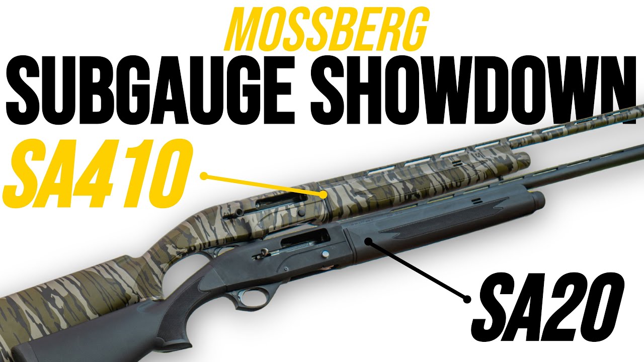 Обзор дробовика Mossberg Sub-Gauge: SA20 и SA410