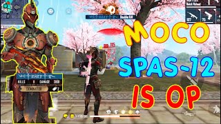 Killing Spree MOCO SPAS-12 || FREE FIRE SPAS-12  Montage by X8X Spectra