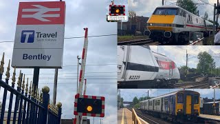 Double Pass at Bentley Level Crossing, South Yorkshire