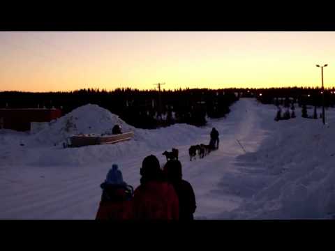 John Baker in Elim- Iditarod 2011