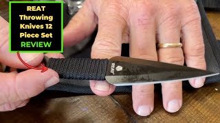 Reat Throwing Knives 12 Piece Set