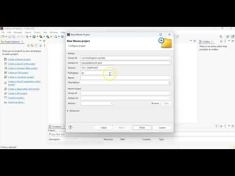 Create Maven Project in Eclipse IDE