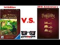 Castles of Burgundy 20th Anniversary Edition Review & Comparison with the Game Boy Geek