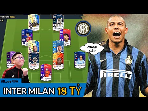 I Love Cầm 18 Tỷ Xây Dựng ĐH " INTER MILAN " Cày Chay Cực Khỏe Cùng RONALDO, FIGO, PERISIC & CRESPO