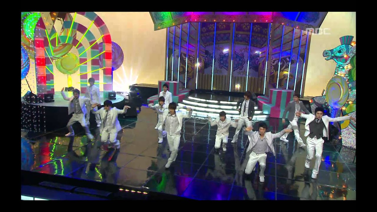 Super Junior - Sorry Sorry, 슈퍼주니어 - 쏘리 쏘리, Music Core 20090502