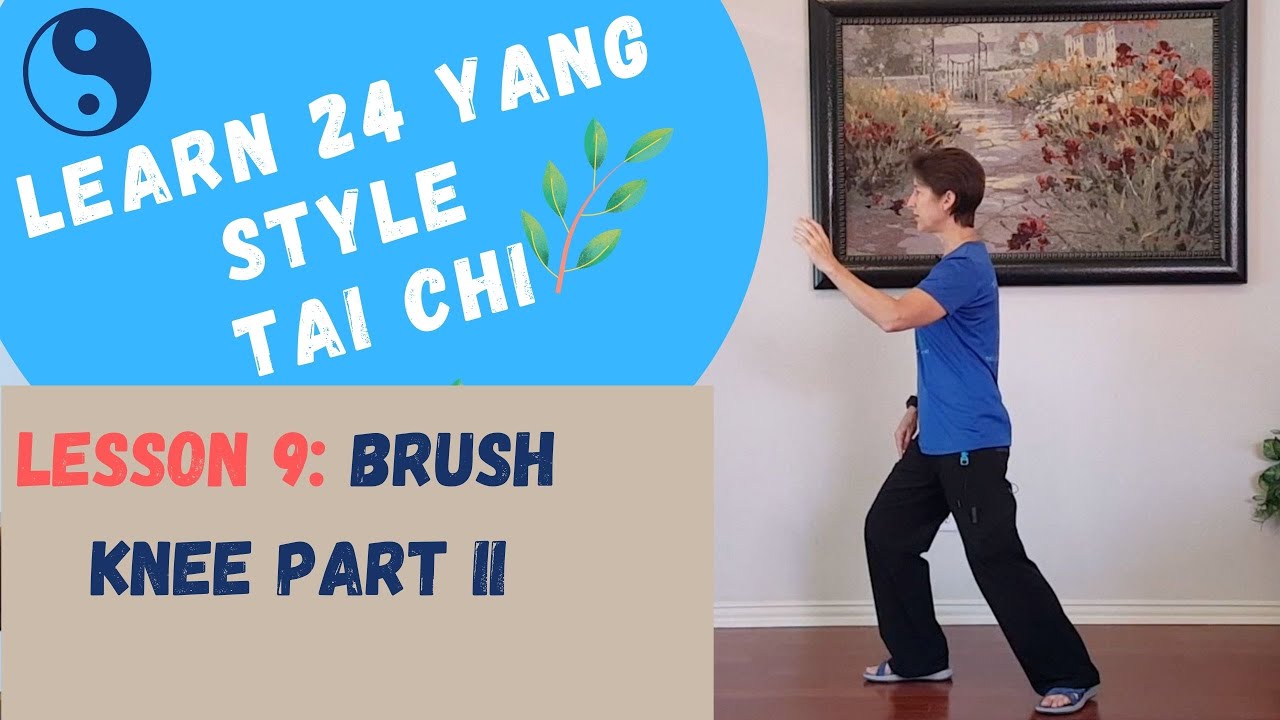 Yang Style Tai Chi: Brush Knee; Yang 24 Form Tai Chi: Lesson 9 Building ...