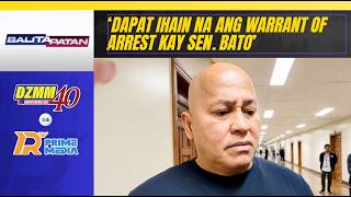 Atty. Domingo: Warrant Of Arrest Kay Sen. Bato, Dapat Nang Ihain Balitapatan