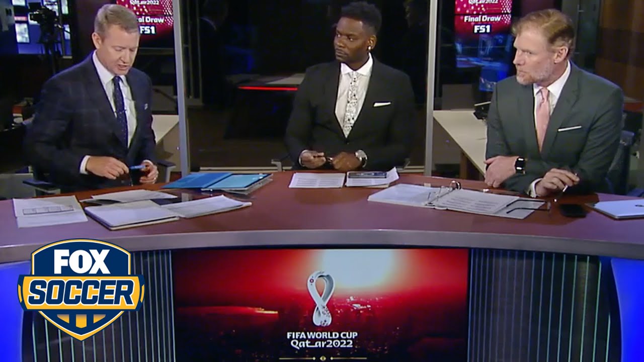 2022 FIFA World Cup Alexi Lalas and Maurice Edu react to USMNTs group draw FOX Soccer