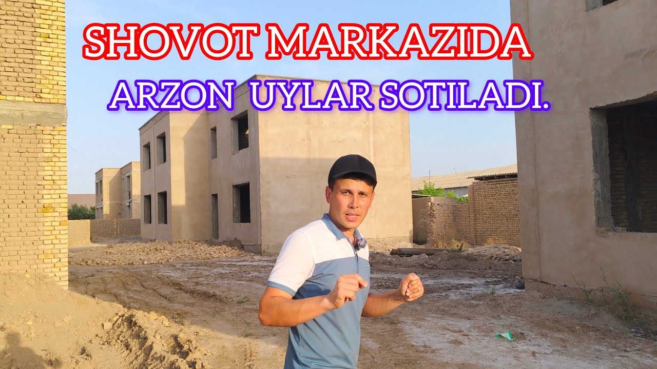 SHOVOT MARKAZIDA ARZON 2 QAVATLI UCHOSKA UYLAR SOTILADI.
