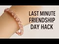 DIY bracelet || |how to make a bracelet or friendship day gift  🎁