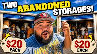 Paid $40 for Two Abandoned Storages…. What Did We Find?