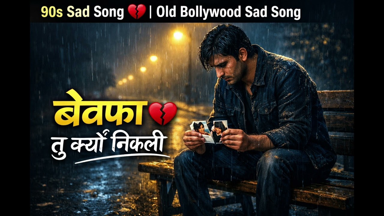 90s Sad Song 💔 | बेवफा तू क्यों निकली | Old Bollywood Sad Song | Heart Touching Hindi Song