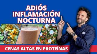 Cenas con proteína que activan tu metabolismo mientras descansas