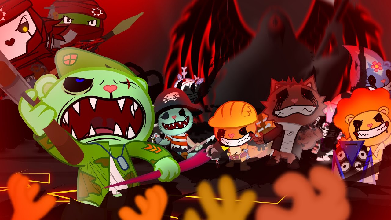 Hail To The King   HAPPY TREE FRIENDS AMNESIA 6 ANIMATION