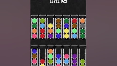 【Ball Sort Puzzle】Level.1421