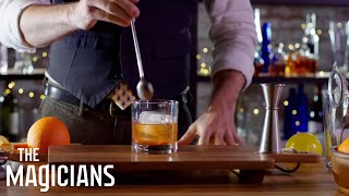 THE MAGICIANS | Magical Mixology: Quentin ColdWhiskey | SYFY Profile