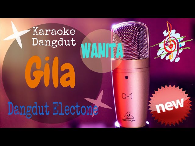 Karaoke Dangdut Gila (Electone ) - Nada Cewek.mp4 class=