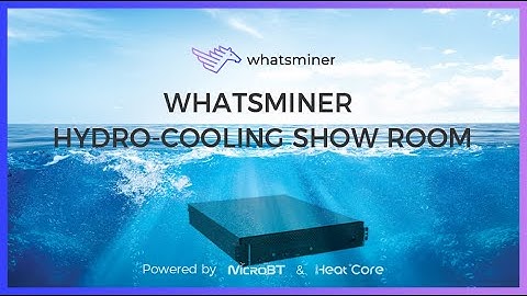 #WhatsMiner Hydro-cooling Show Room in Bellefonte, PA, U.S.A