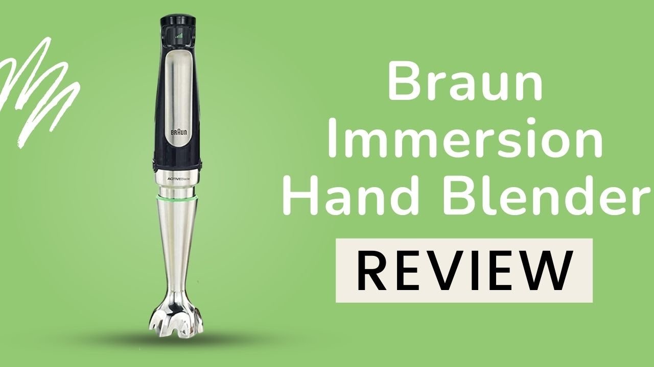 Braun MultiQuick Immersion Hand Blender mQ7077 Review YouTube