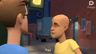 Plotagon short ep 2: dawson & gayloo in joe's corner