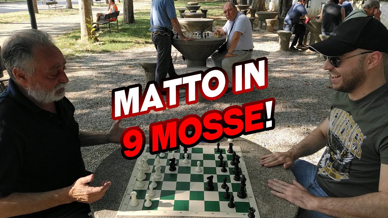 Scacco matto in 9 mosse con la mitica "difesa Cutelli"