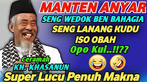 🔴LIVE PENGAJIAN SUPER LUCU KH KHASANUN PONOROGO TERBARU 8 JUNI 2025 SPESIAL MANTEN ANYAR