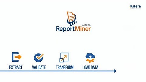 Astera Report Miner - Automated Data Extraction