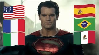 Superman in different languages | Man of Steel