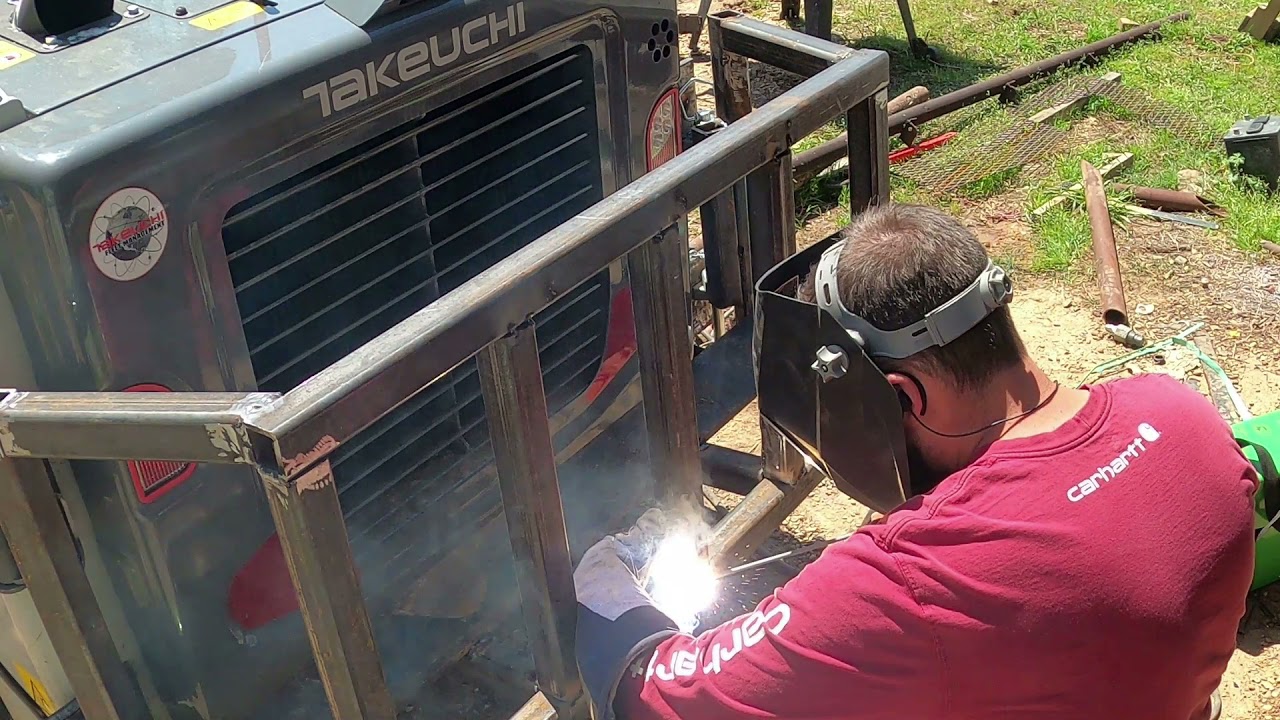 Building a Brush Guard for TL6R Skid Steer