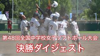 2026 第48回全国中学校女子大会 決勝ダイジェスト