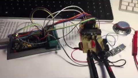 GI AY-3-8910 Sound Generator with ATMega 328P