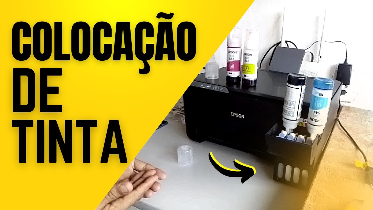 🚨Como fazer colocação de tinta e calibração da epson L3210