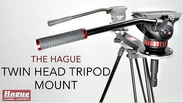 The Hague Twin Head Camera Tripod Mount