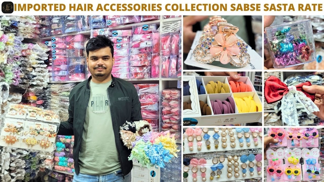 Designer Hair Clutchers & Hair Clips Wholesale | New Year Imported Stock in Kolkata 2026