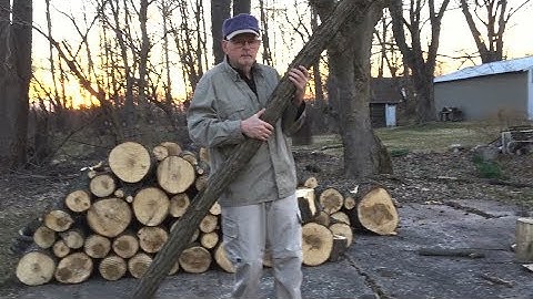 Locust Posts For the Garden
