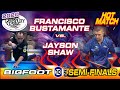 HOT MATCH! 2020 DERBY CITY CLASSIC Bigfoot 10-Ball: SEMI-FINAL: Francisco Bustamante vs. Jayson Shaw