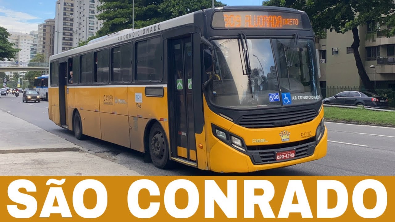 São Conrado - RJ - Movimentação de ônibus #148