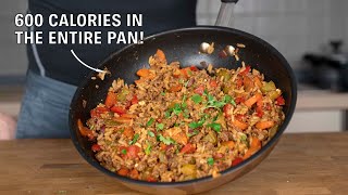 Buffalo Rice Bowl (Low Calorie High Protein)