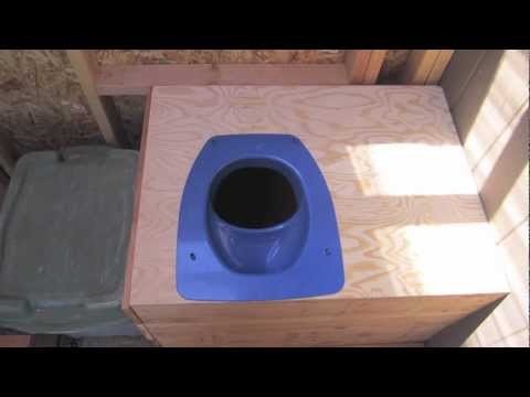 DIY Composting Toilet part 2 - YouTube