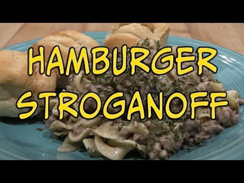 Easy Hamburger Beef Stroganoff Recipe