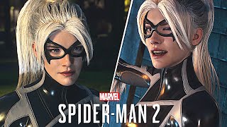 Black Cat meets Miles Morales & Flirting him - Marvel's Spider-Man 2