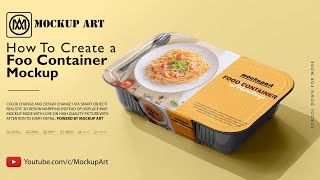 How to create a Food container Mockup| Photoshop Mockup Tutorial