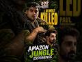 Amazon Jungle Experience 😱 | Sabse Khatarnaak Jungle | Raj Shamani #shorts #podcast #amazonwildlife