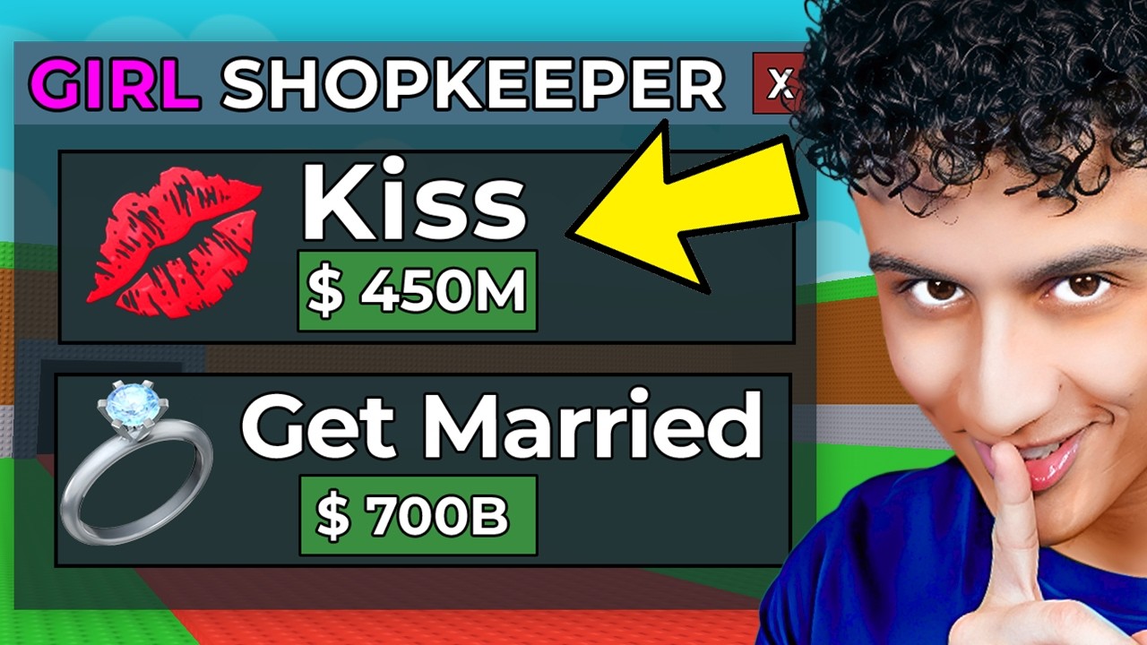 Steal a Brainrot But the SHOPKEEPER is a GIRL!
