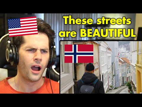 American Reacts to the BEST Places to Visit in Bergen | Part 2