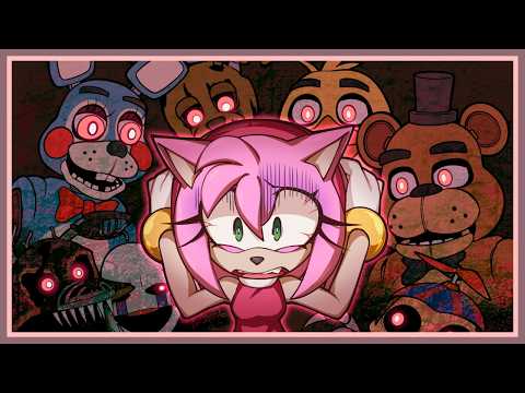 AMY ROSE PLAYS FNAF FOR THE FIRST TIME | SONIC GAMEPLAY PART 1