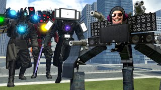 NEW UPGRADED DJ SKIBIDI TOILET VS TITAN CAMERAMAN/TV MAN AND SPEAKERMAN In Garry's Mod!