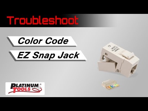 Troubleshoot: Color Code Ez Snap Jack