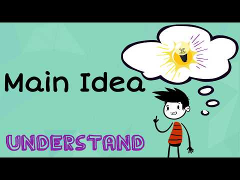 Main Idea | Summarising | Reading Strategies