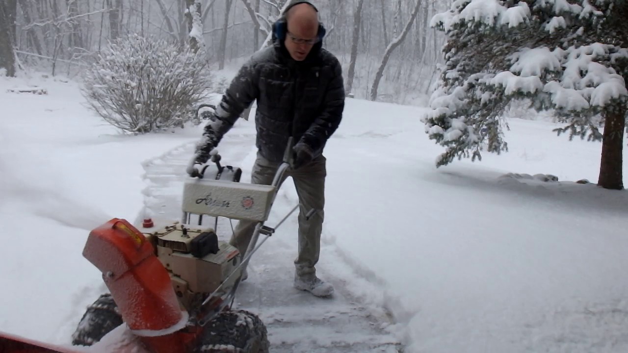 Snow Blower or Paper Shredder? YouTube